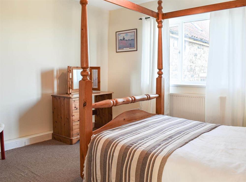 Double bedroom at Bamburgh House in Belford, Northumberland