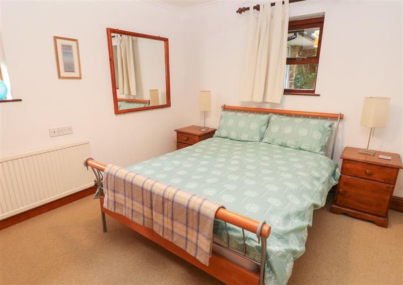 One of the bedrooms at Banc Y Capel, Newport