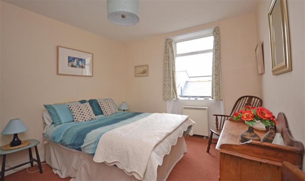 Bedroom 1 with double bed at Banff in Lyme Regis