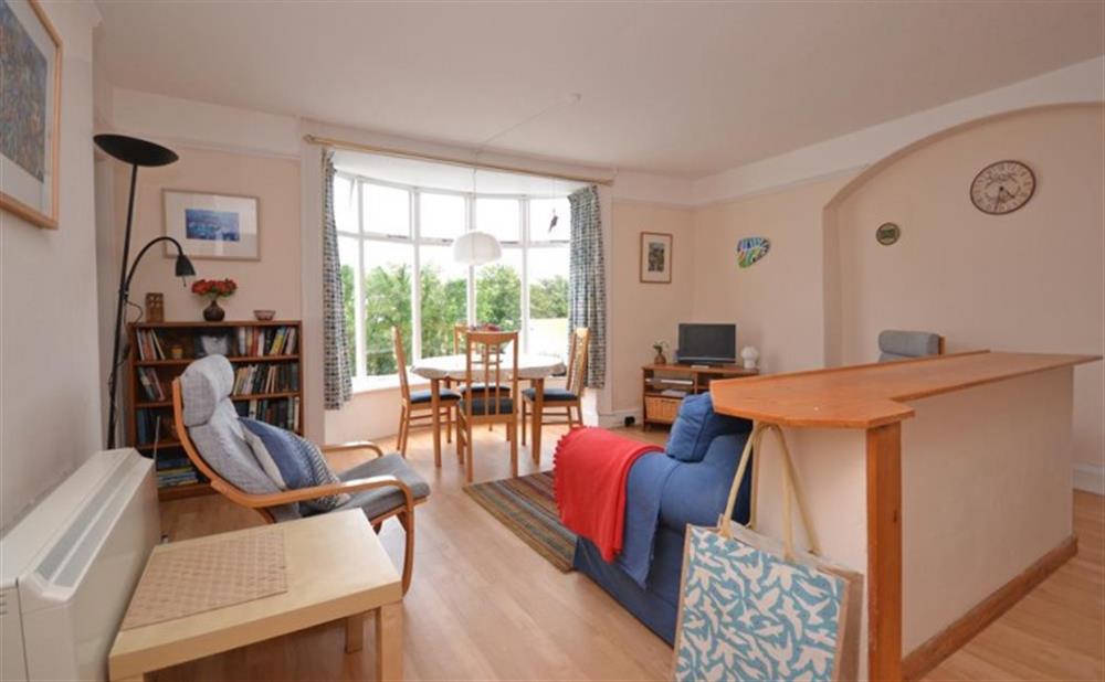 The light and bright open plan living area. at Banff in Lyme Regis