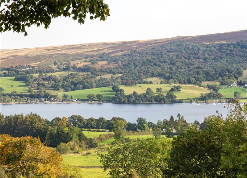 The setting around Bank Barn, Wreay