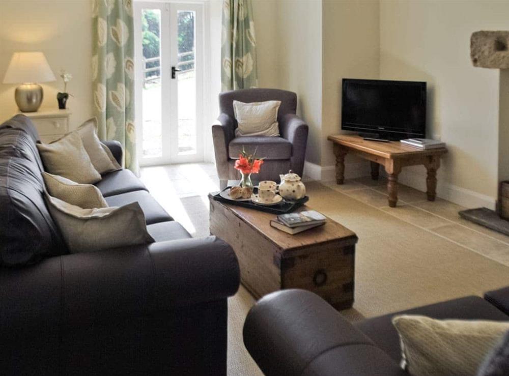 Living room at Bank Cottage in Grindleford, Derbyshire., South Yorkshire