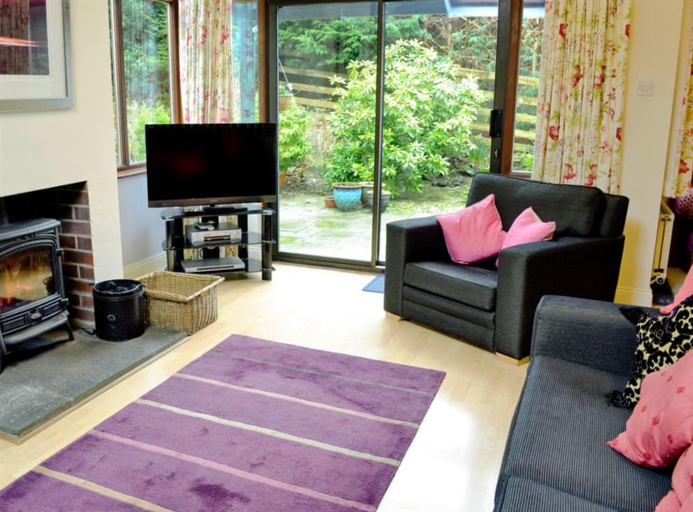 Living room at Bank End in Glenridding, near Ullswater, Cumbria