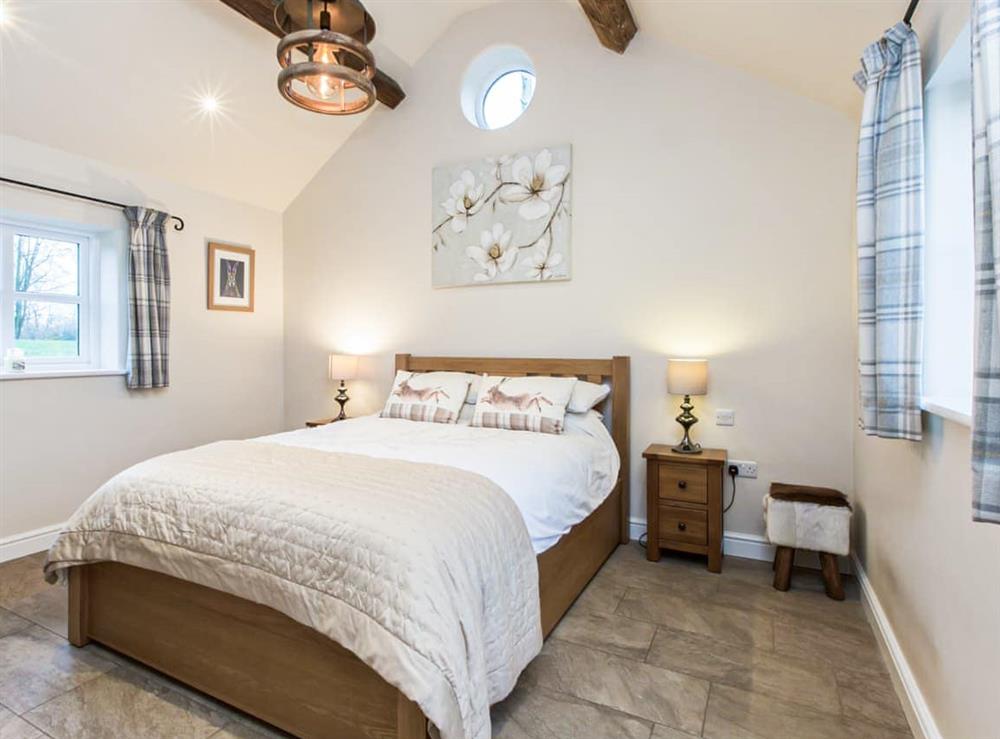 Double bedroom at Bank House Barn in Audlem, Cheshire