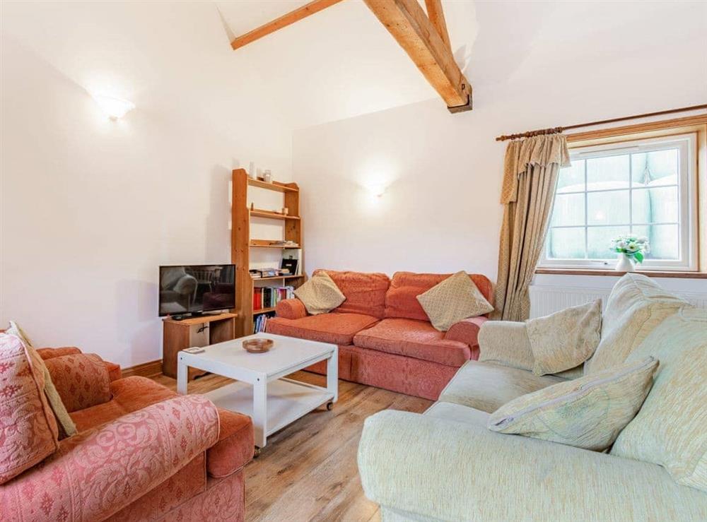 Living area at Leedale Cottage, 