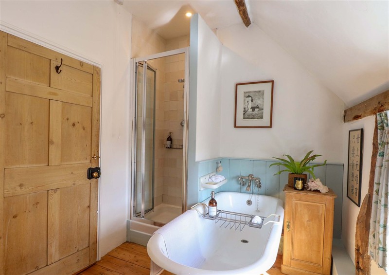 This is the bathroom at Bank House, Hingham