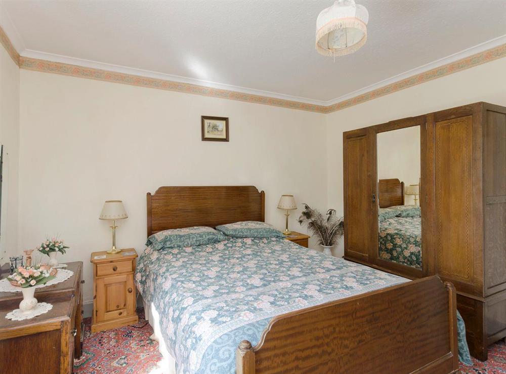 Comfortable double bedroom at Bank Top Cottage in Hathersage, South Yorkshire