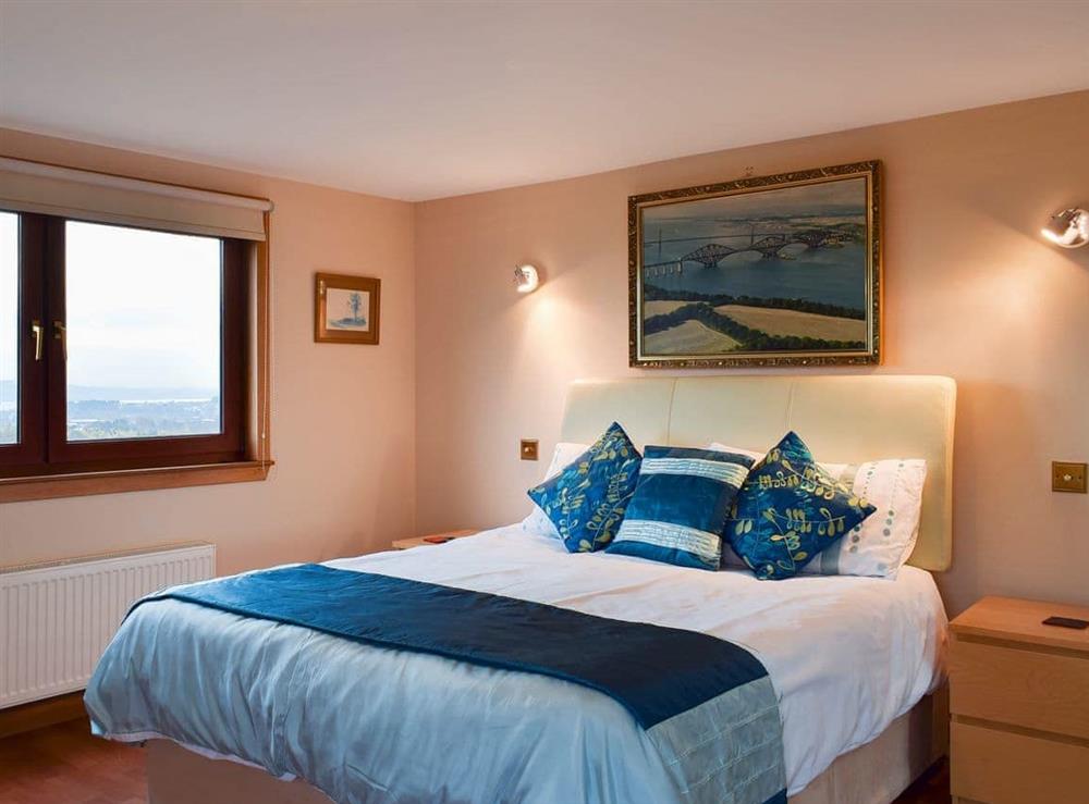 Double bedroom at Bankhead Cottage in Aberdour, near Edinburgh, Fife