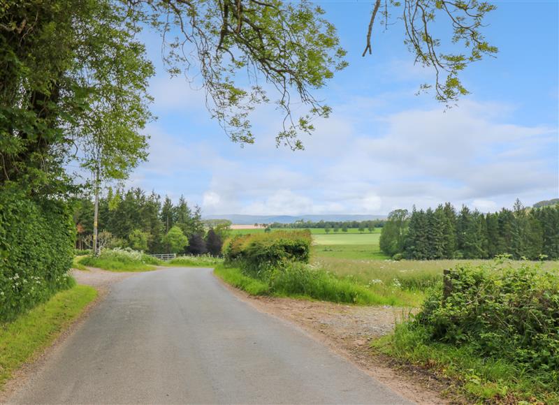 The setting of Bankhead of Lour Cottage