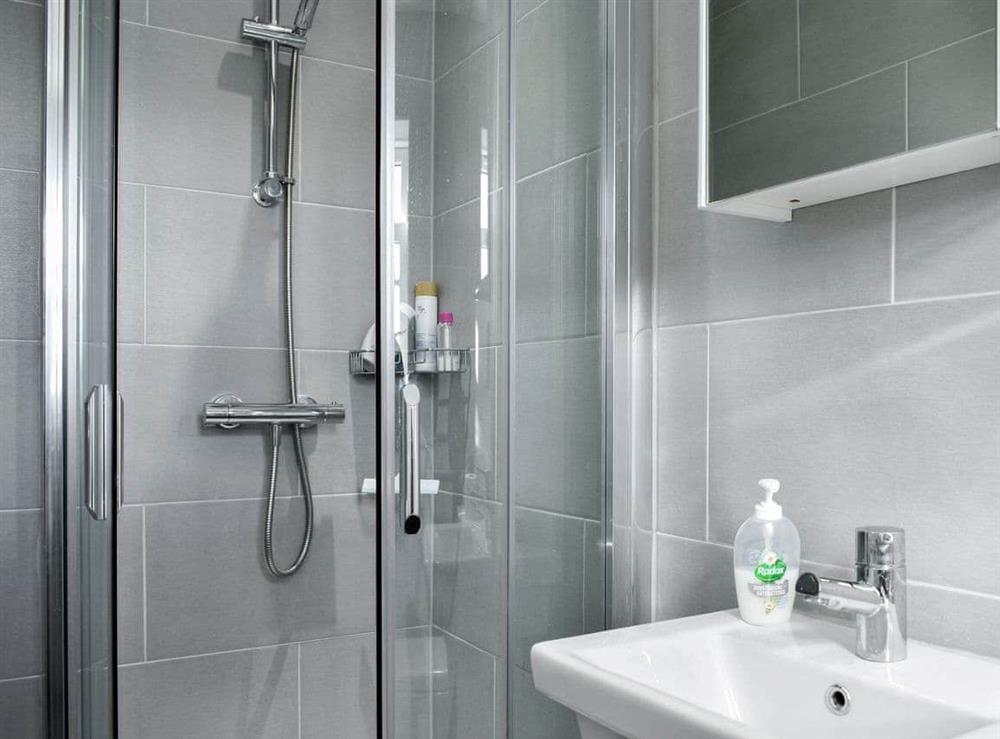 En-suite shower room at Bankside in Leyburn, North Yorkshire