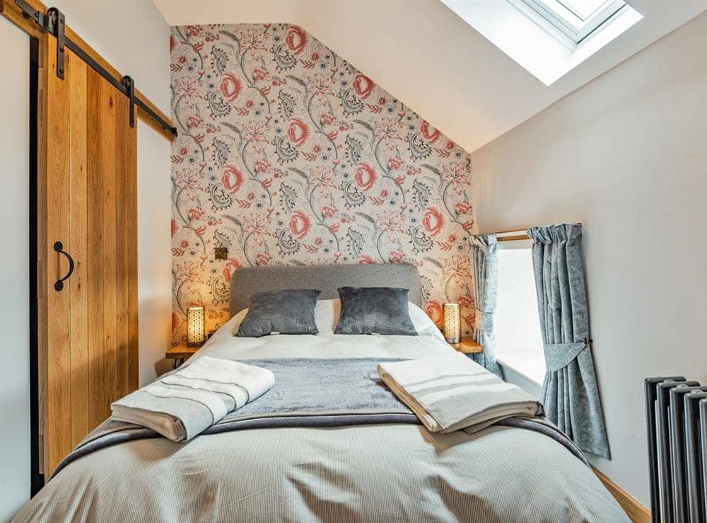 Double bedroom at Bankside in Parwich, Derbyshire