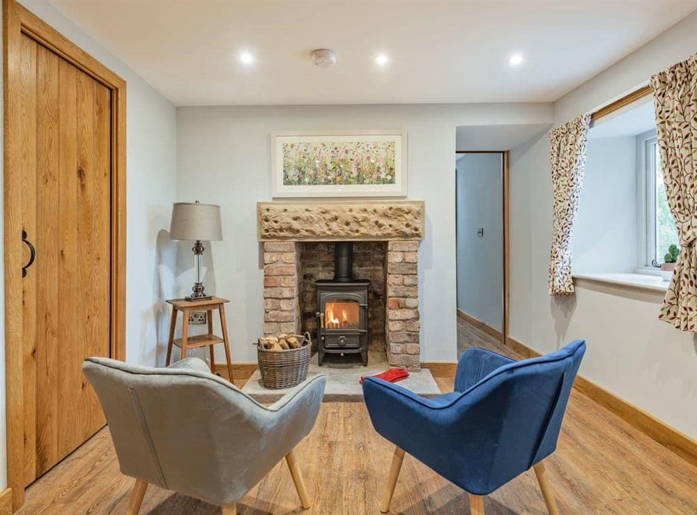 Open plan living space at Bankside in Parwich, Derbyshire
