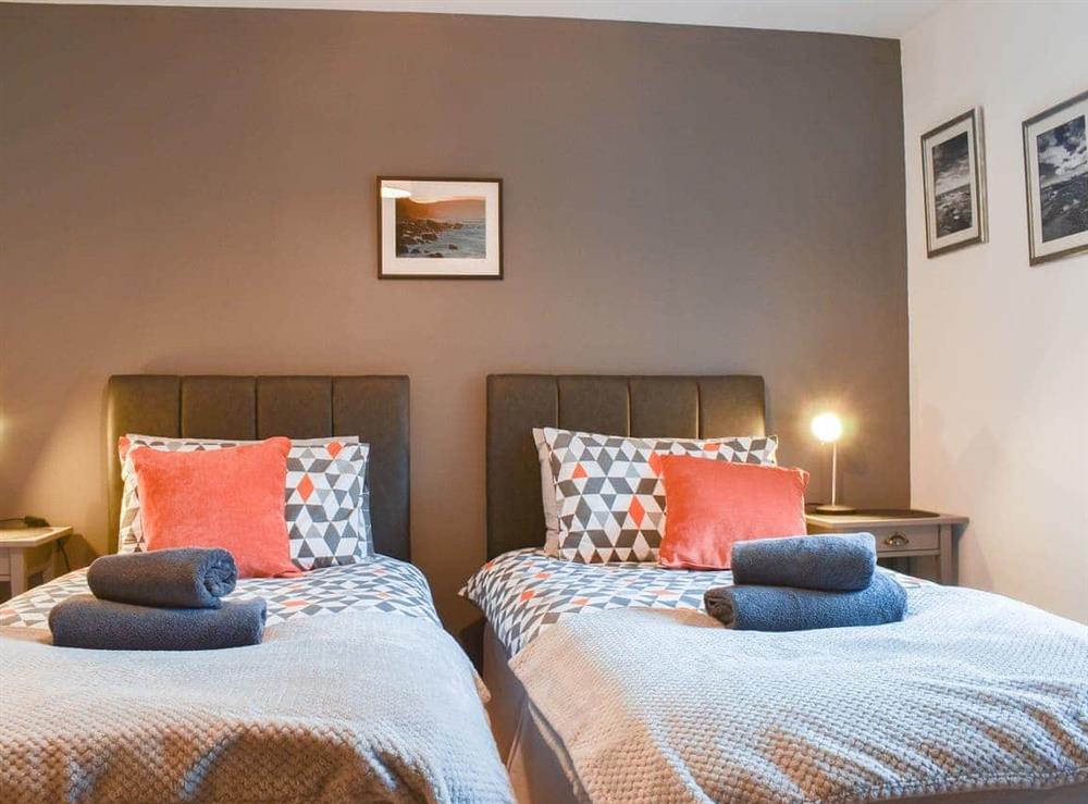 Twin bedroom at Bankside in Whitby, North Yorkshire