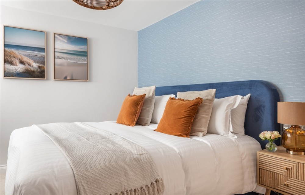 One of the 3 bedrooms at Bantham Retreat in Thurlestone