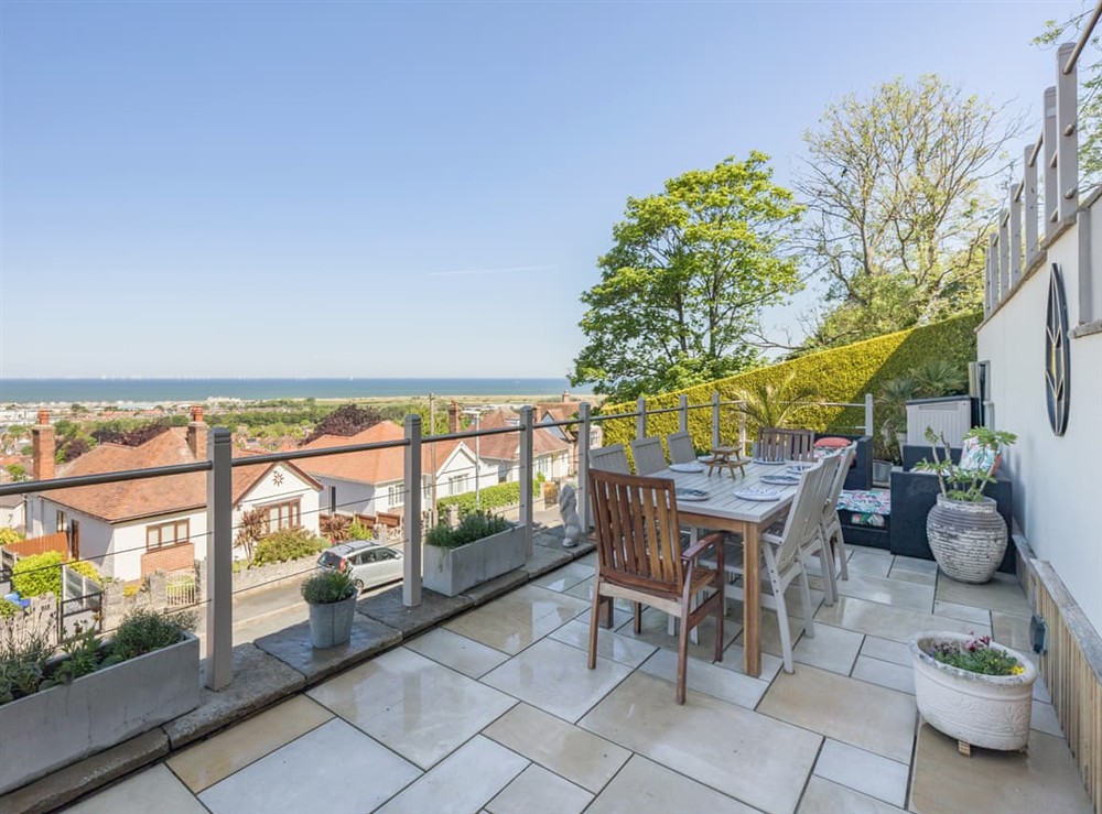 Balcony at Baobab Lodge in Prestatyn, Denbighshire