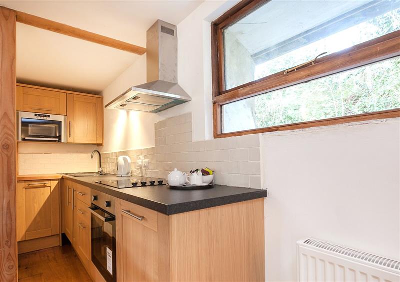 This is the kitchen at Barberry Brook, Dittisham