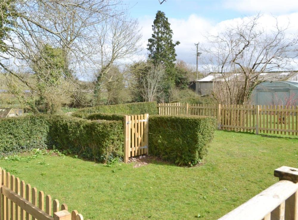 Garden at Bardon Lodge in East Ogwell, near Newton Abbot, Devon