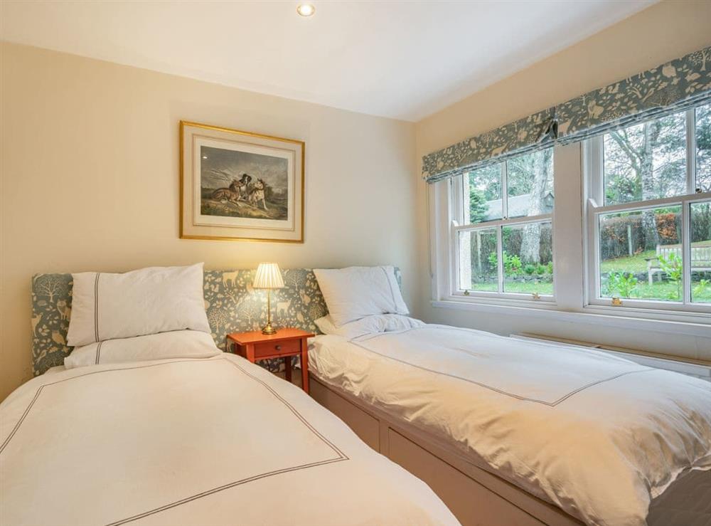 Twin bedroom (photo 2) at Barjols Cottge in Lamington, near Biggar, Lanarkshire