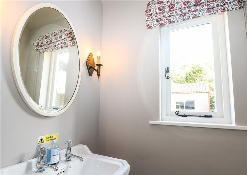 This is the bathroom at Barley Cottage, Beauworth near Cheriton