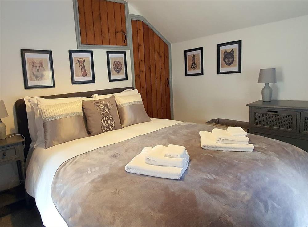 Double bedroom at Barley Cottage in Whatstandwell, Derbyshire
