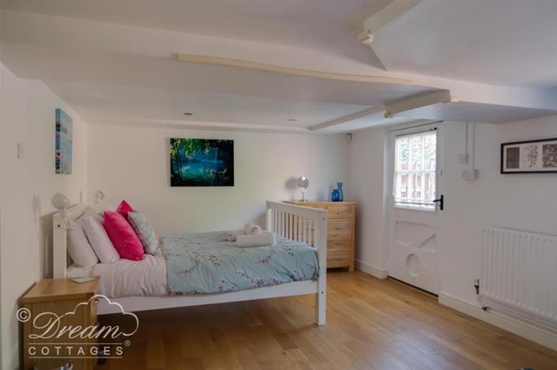 One of the bedrooms at Barley Mews, Weymouth, Dorset