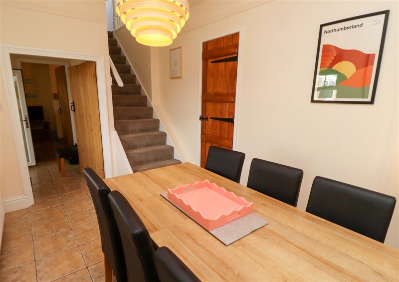 Dining room at Barleycorn Cottage, Belford