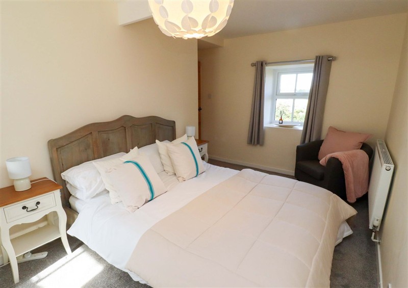 One of the bedrooms at Barleycorn Cottage, Belford