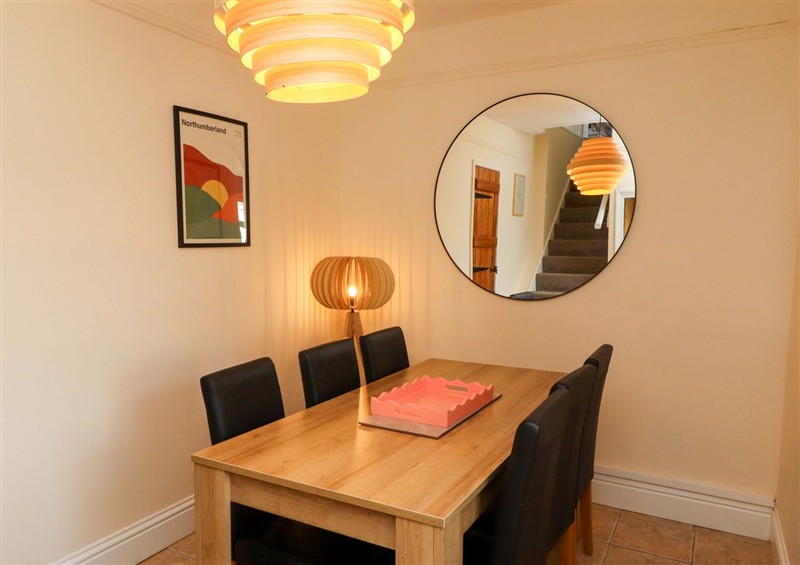 The dining room at Barleycorn Cottage, Belford