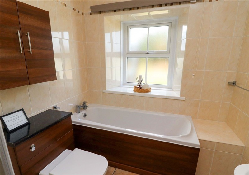 This is the bathroom at Barleycorn Cottage, Belford