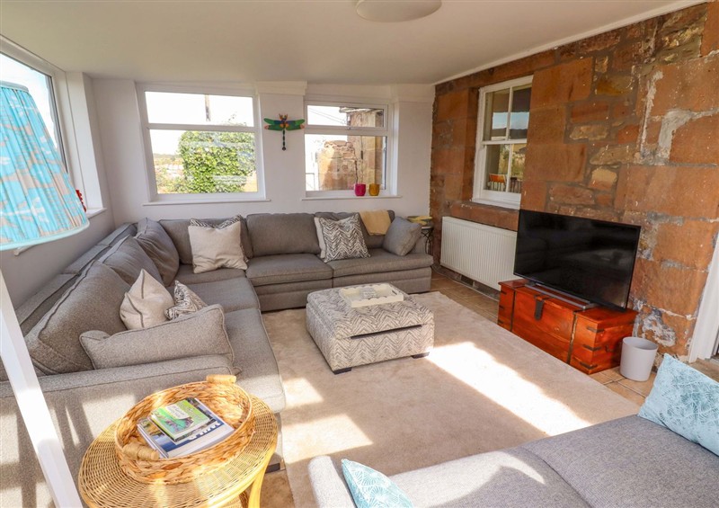 This is the living room at Barleycorn Cottage, Belford