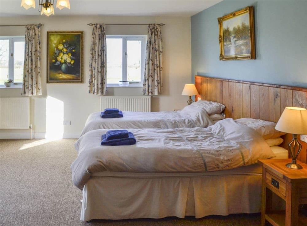 The bedroom can be either a double or twin as required at Barleycorn in Holnest, near Sherborne, Dorset
