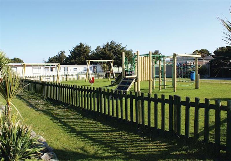 Children’s play area at Barmouth Bay in Tal-Y-Bont, North Wales & Snowdonia