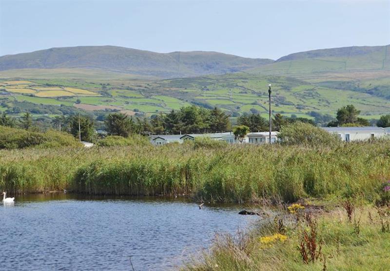 View of Snowdonia National Park at Barmouth Bay in Tal-Y-Bont, North Wales & Snowdonia