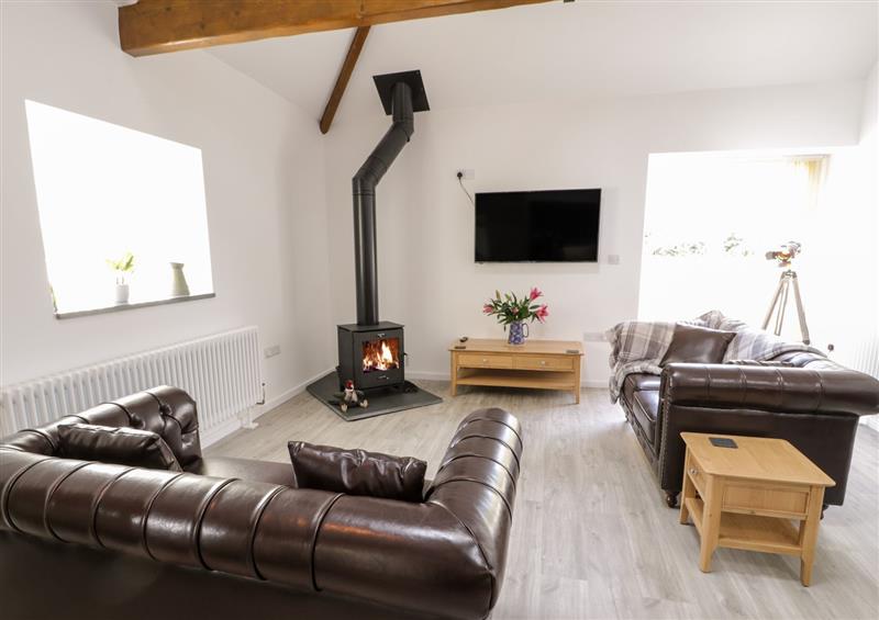 Enjoy the living room at Barn 1, Talwrn near Llangefni
