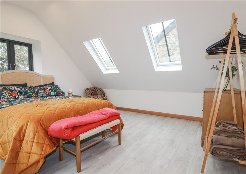 A bedroom in Barn 2 at Barn 2, St. Ewe near Pentewan