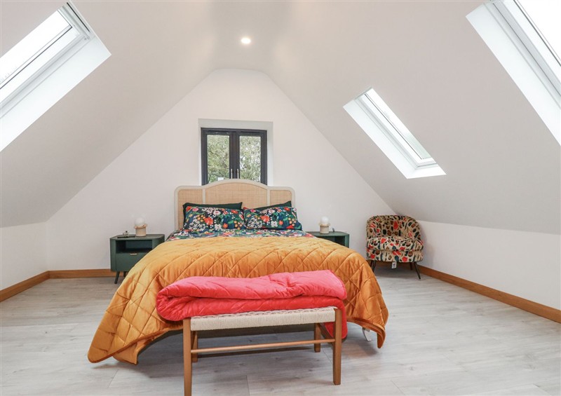One of the 2 bedrooms at Barn 2, St. Ewe near Pentewan