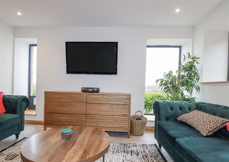 The living area at Barn 2, St. Ewe near Pentewan
