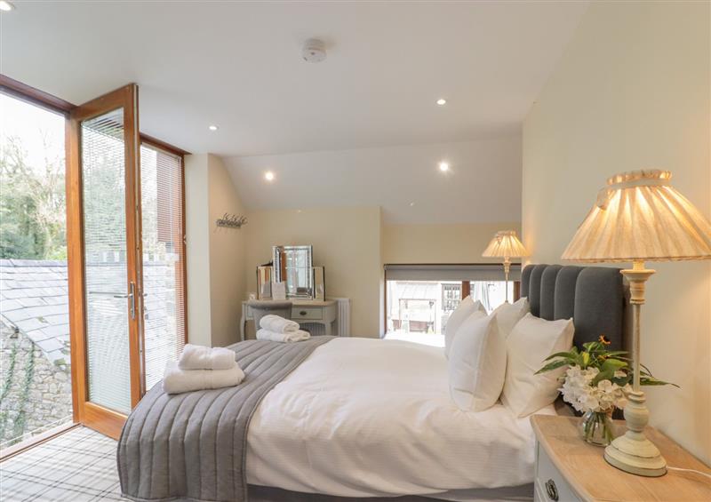 One of the bedrooms at Barn Apartment 4, Cardiff