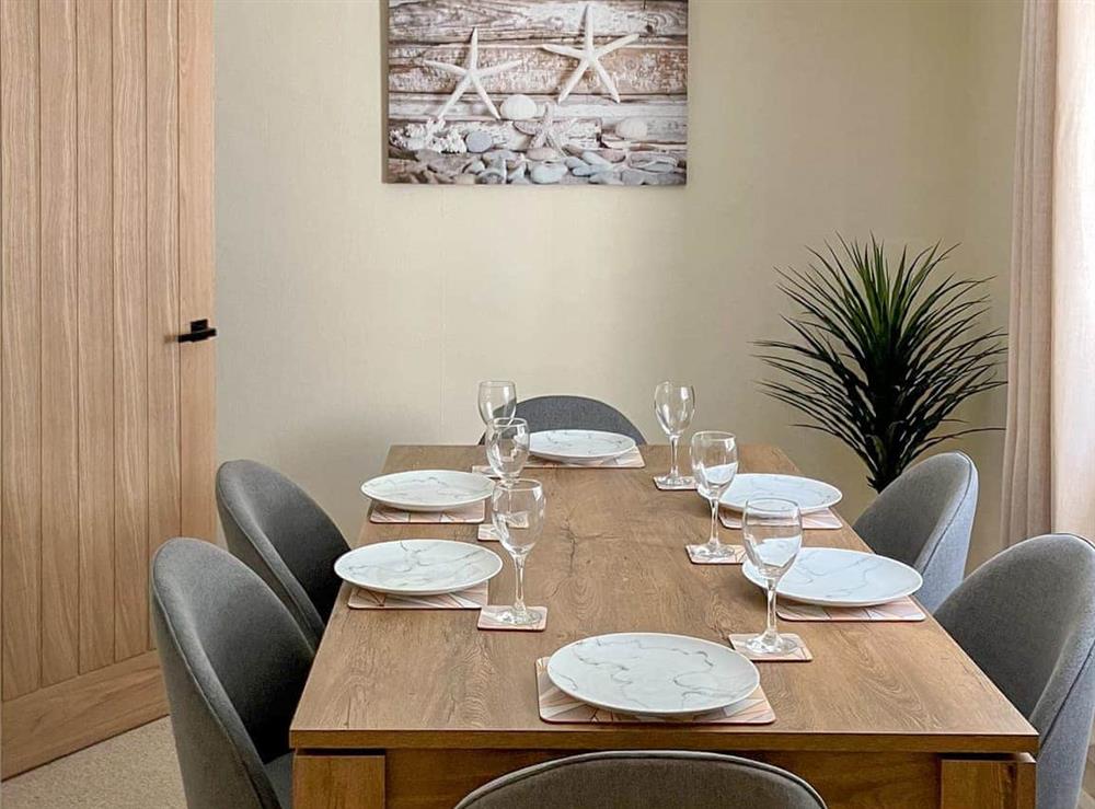 Dining room at Barn Close in Allonby, Cumbria