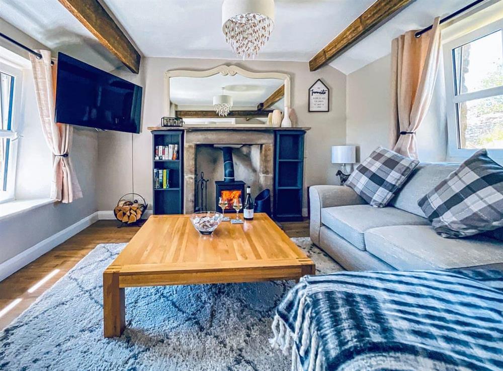 Living area at Barn Cottage in Carlton-in-Coverdale, North Yorkshire