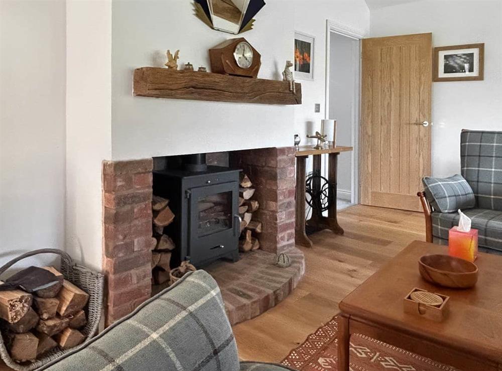 Living area at Barn Cottage in Falfield, near Wotton-under-edge, Gloucestershire