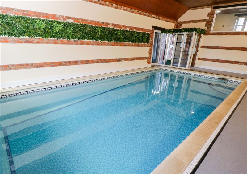 The swimming pool at Barn Cottage, Frome