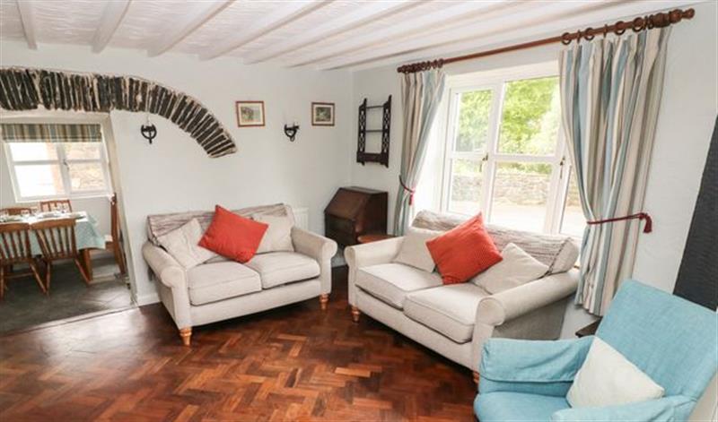 The living area at Barn Cottage, South Wales & Pembrokeshire