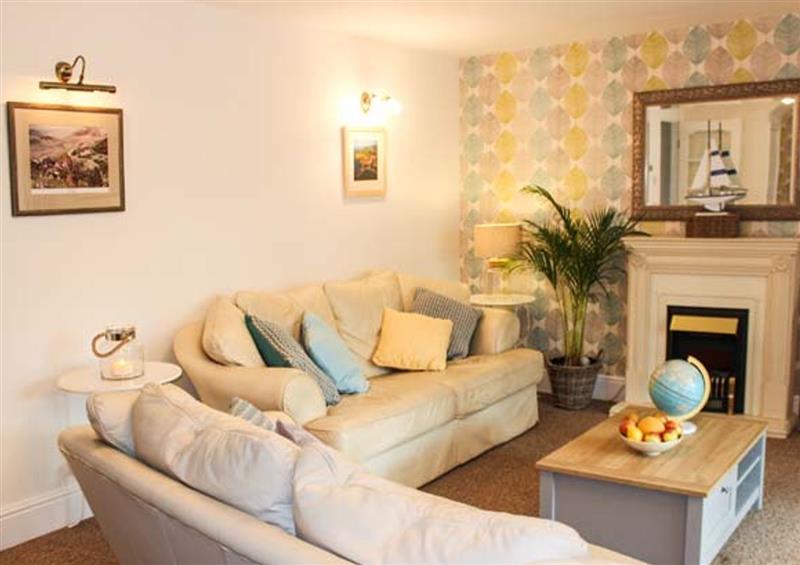 The living area at Barn Cottage, Hinderwell