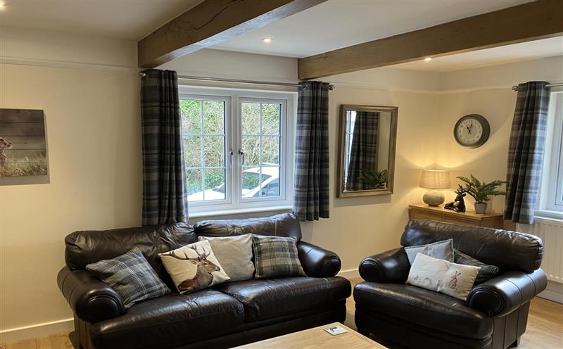 This is the living room at Barn Cottage, Minehead