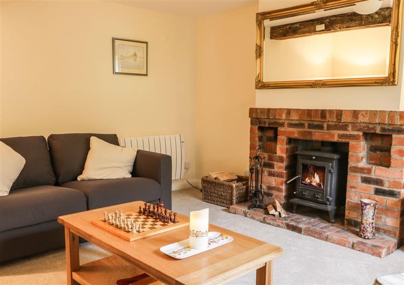 The living room at Barn Cottage, Snainton near Sawdon