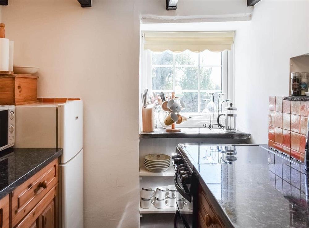 Kitchen at Barn Cottage in St Clether, near Launceston, Cornwall