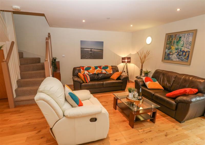 This is the living room at Barn End, 9 Stad Clynnog, Between Dwyran and Newborough