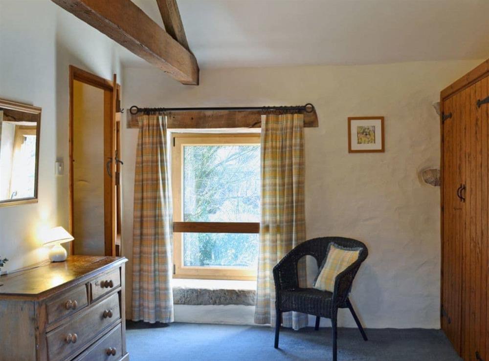 Charming twin bedroom with beams (photo 2) at Barn End Cottage in Blackwell in the Peak, near Buxton, Derbyshire