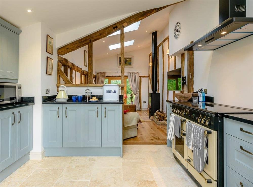 Exquisitely presented kitchen area at Barn End Cottage in Carlton, near Saxmundham, Suffolk